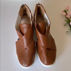 Wedge Heel High Top Sneakers Platform Ankle Boots